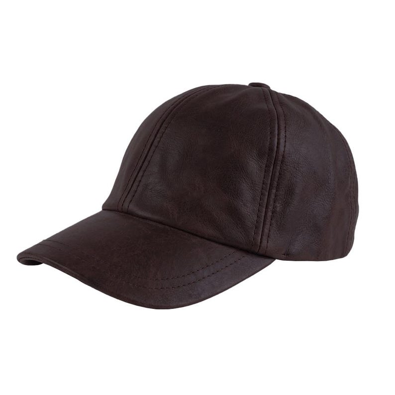 Unisex Leather Caps