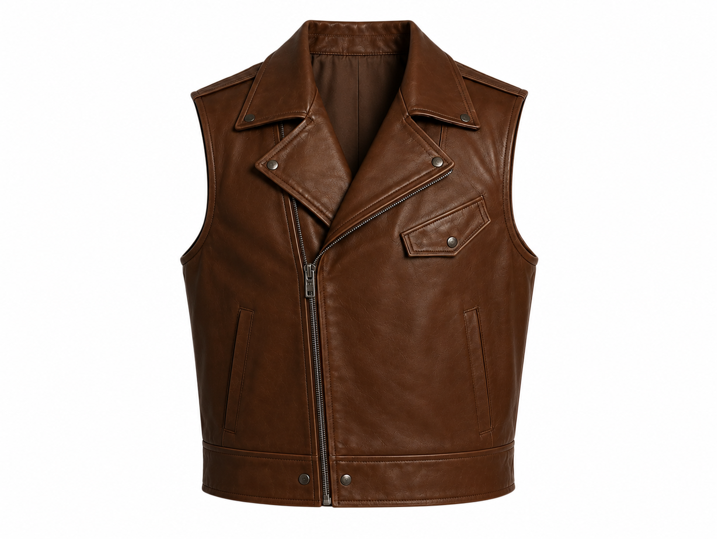 Motorcycle Leather Vests