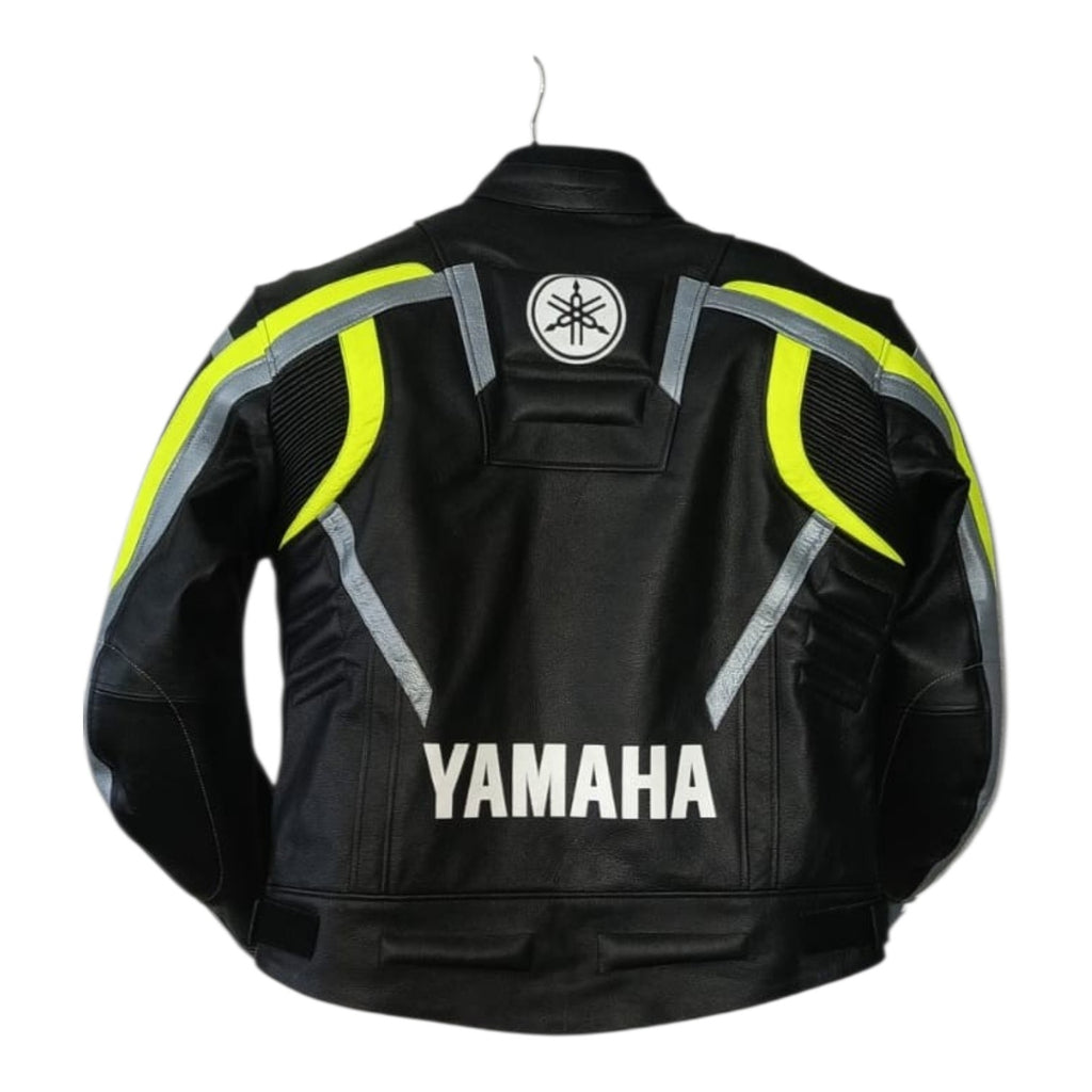 YAMAHA- Motorcycle Cowhide Leather Racing Jacket