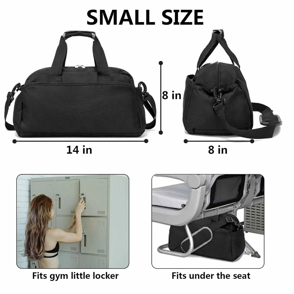 Single-Shoulder & Hand-Carry Gym Bag Large Capacity Carry-On Bag Yoga Bag Lightweight Multi-Functional Sports Bag
