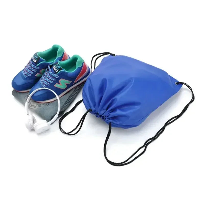 10 pcs Drawstring Backpack for Shoes Rucksack Shoulder Bags Gym Bag Muti Color PRIVATE CUSTOM