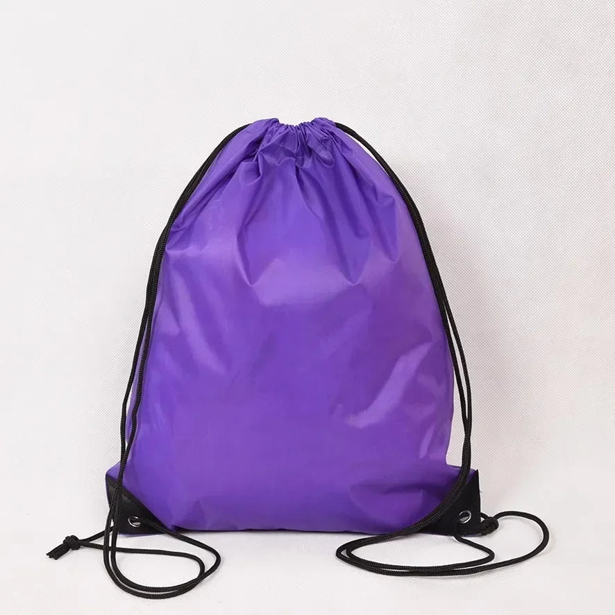 10 pcs Drawstring Backpack for Shoes Rucksack Shoulder Bags Gym Bag Muti Color PRIVATE CUSTOM