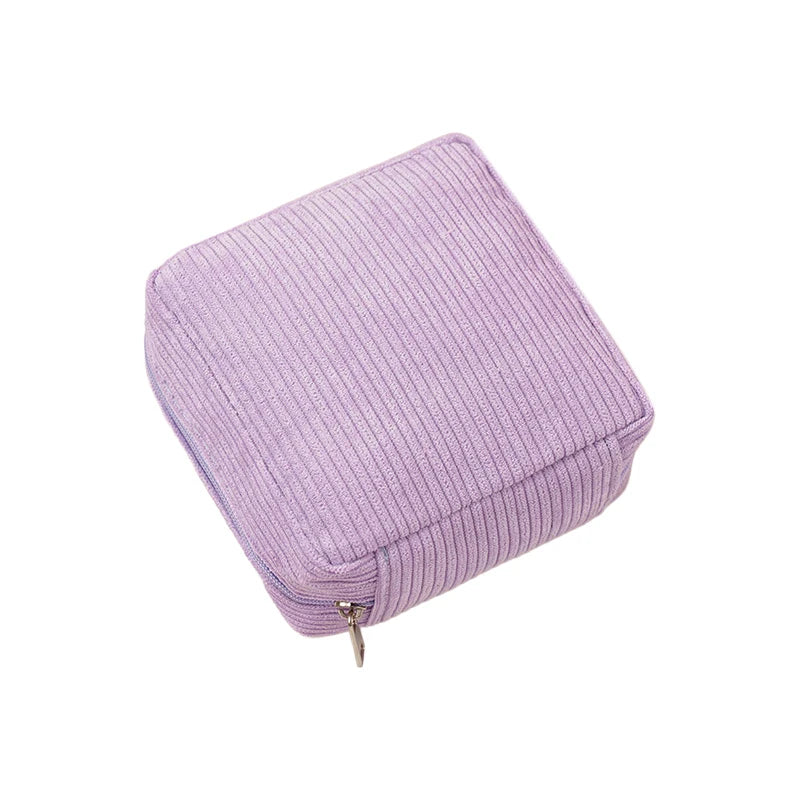 Toiletry Bag Sanitary Pad Pouch Pad Pouch Cute Cosmetic Storage Pouch Women Small Makeup Bag Cable Case