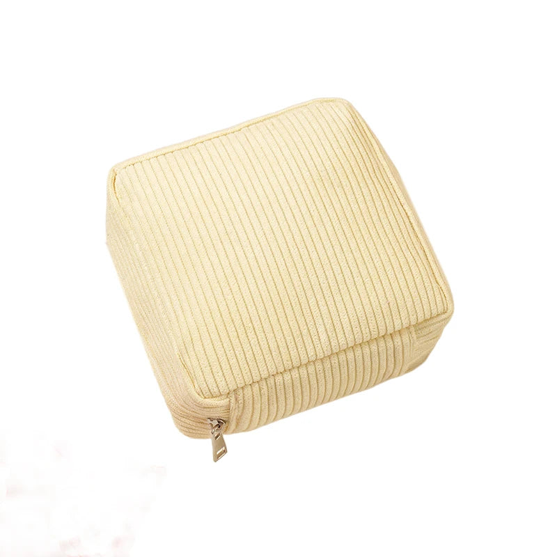 Toiletry Bag Sanitary Pad Pouch Pad Pouch Cute Cosmetic Storage Pouch Women Small Makeup Bag Cable Case