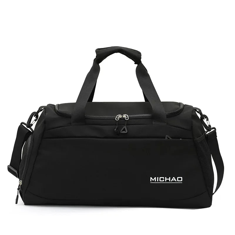 Large Gym Bag for Men Women with Wet Dry Pocket - Sports Duffle Bags Waterproof Swim Organizer with Shoe Compartment, Travel Bag