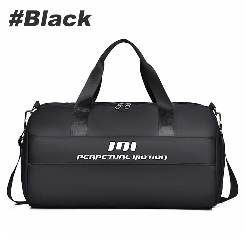 1PCS Gym Bag for Women Men with Shoe Compartment Sports Duffle Bag Men with Wet Pocket and Bottle Pocket Lightweight for Travel