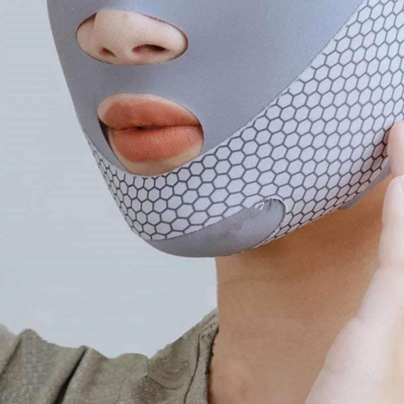 Sleep Face V Shaper Slimming Bandage Double Chin Reducer Comfortable Facial Lift Massage Thinning Band for Better Appearance