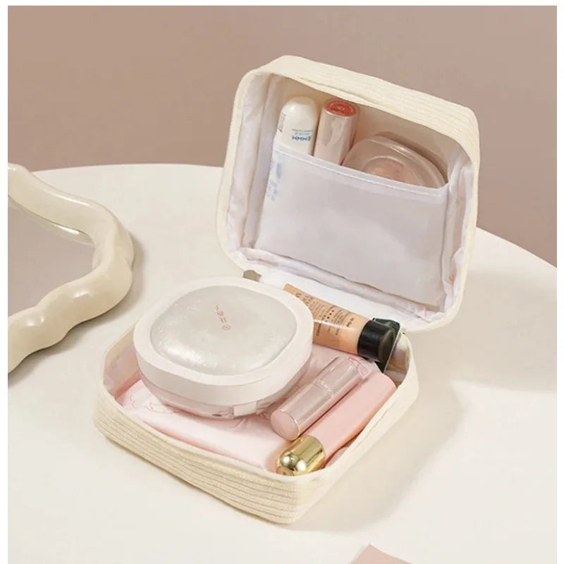 Toiletry Bag Sanitary Pad Pouch Pad Pouch Cute Cosmetic Storage Pouch Women Small Makeup Bag Cable Case
