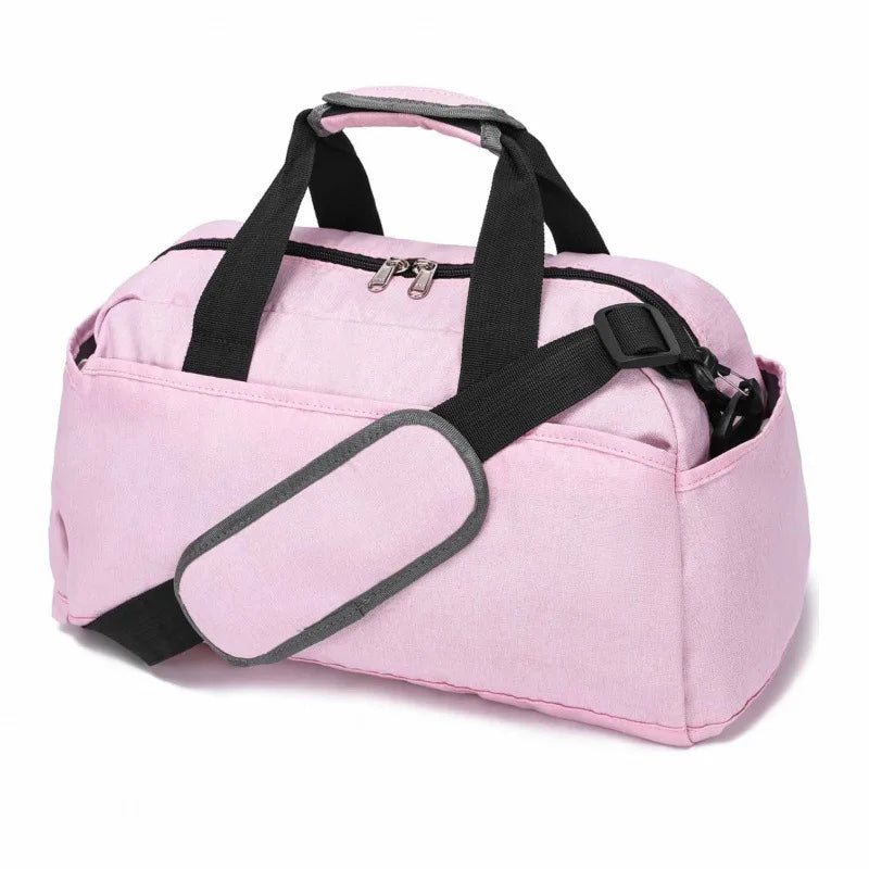 Single-Shoulder & Hand-Carry Gym Bag Large Capacity Carry-On Bag Yoga Bag Lightweight Multi-Functional Sports Bag