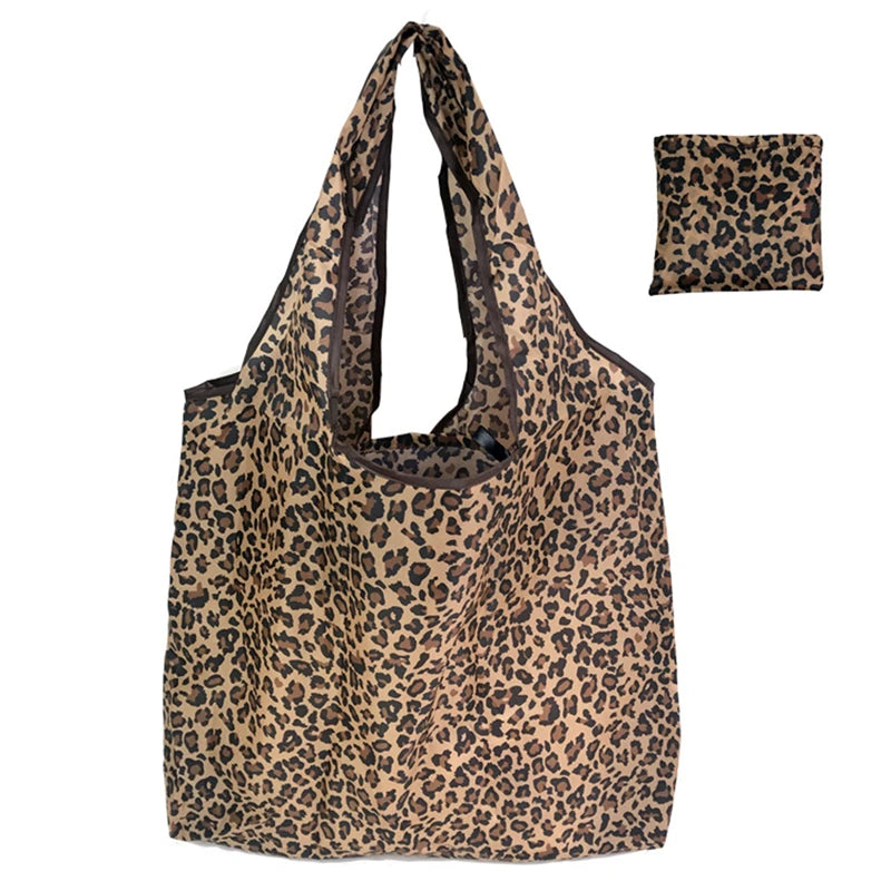 Foldable Reusable Shopping Tote Bag 1Pc Lightweight Colorful for Travel Daily Use Grocery Carry Eco Friendly Grocery Bag