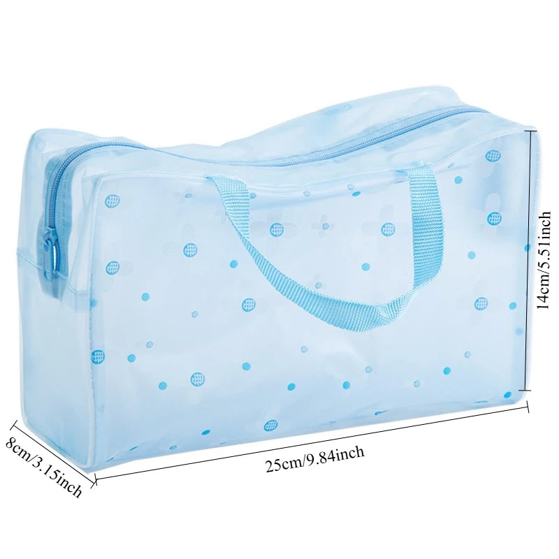New Bathing Bag Mesh Shower Toiletry Pouch Travel Makeup Storage Holder Portable Bathing Bag Mesh Shower Toiletry Pouch Portable