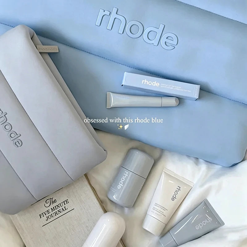 2026 Latest Popular Limited Edition Sugaeberry Lip Gloss Blue Bubble Makeup Bag Magnetic Holder Glazing Milk Skin Care Cosmetic