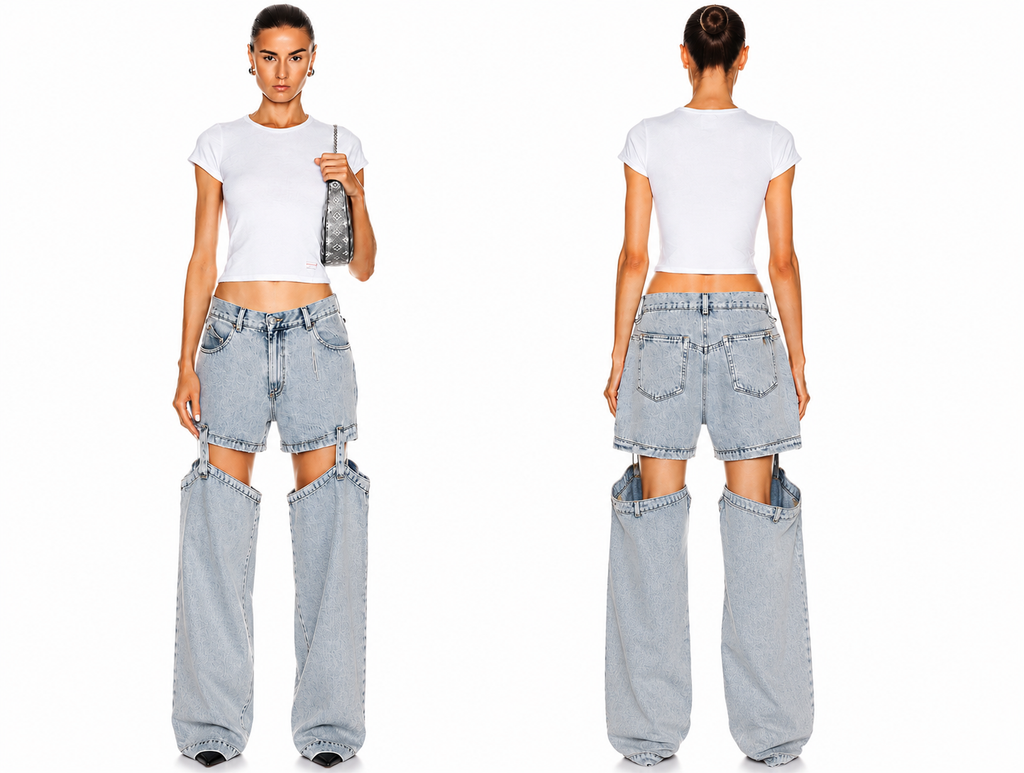 Go4Me- Detachable Jeans for Women’s