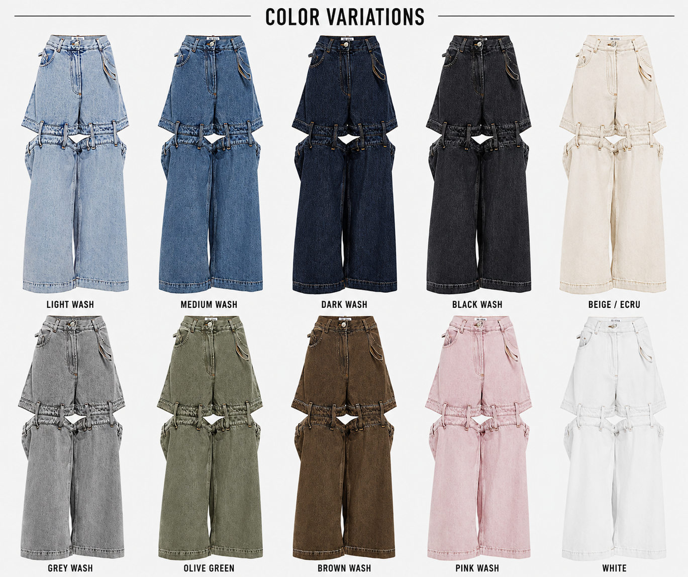 Go4Me- Detachable Jeans for Women’s