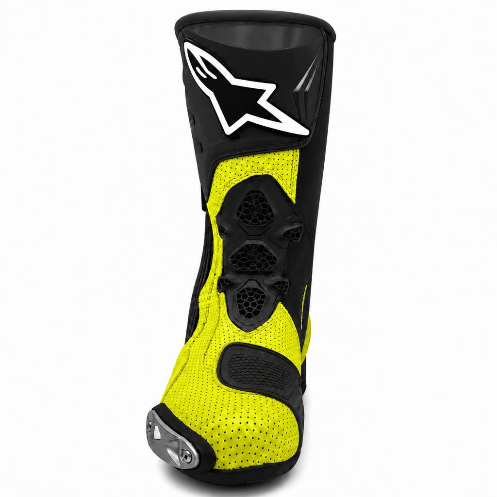Motorcycle Leather Racing Boots