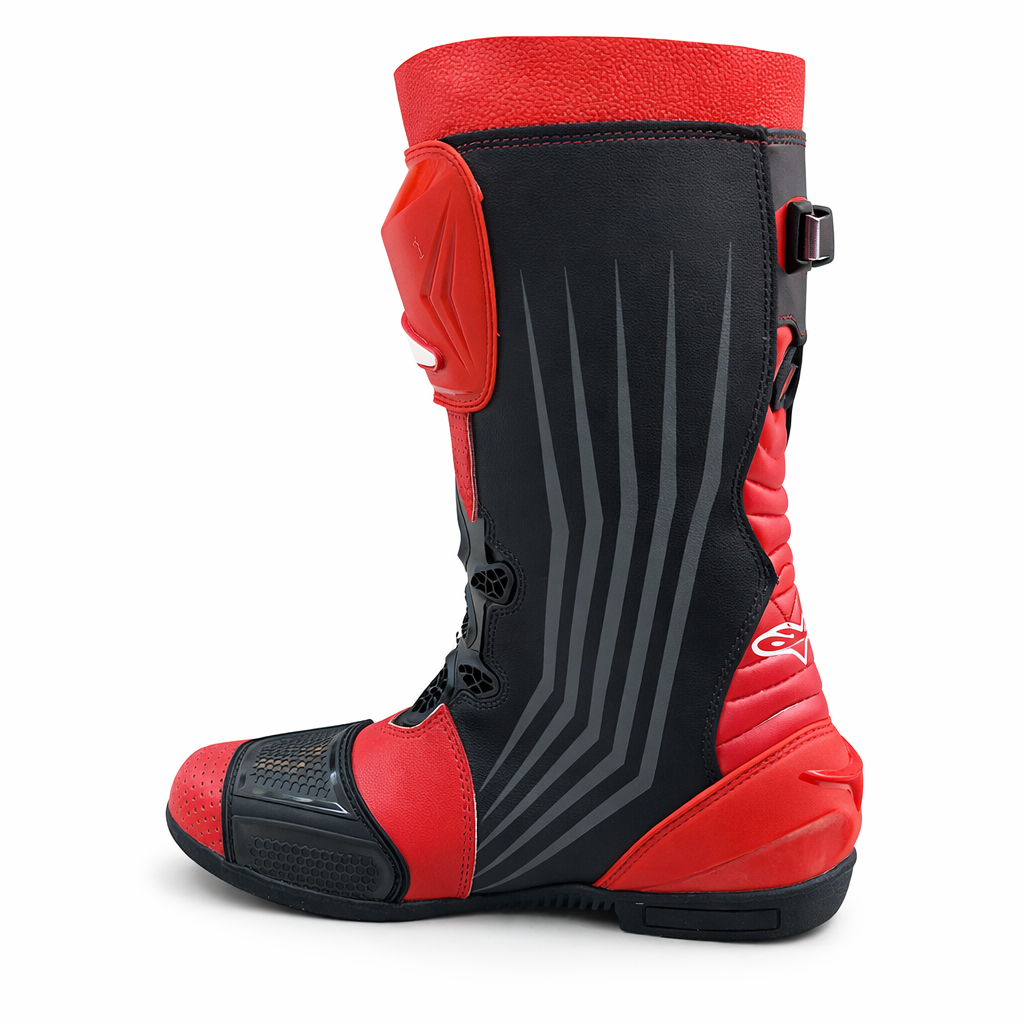 Motorcycle Racing Leather Boots