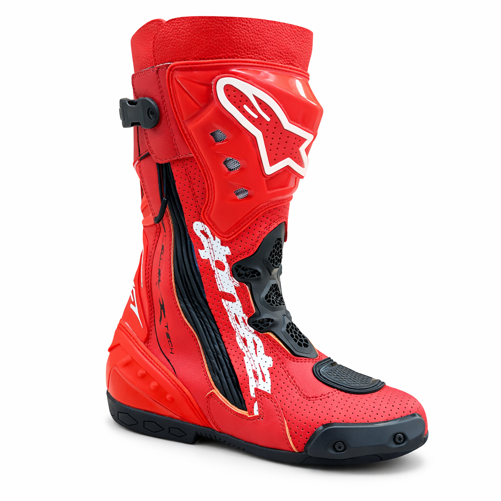 Motorcycle Racing Leather Boots