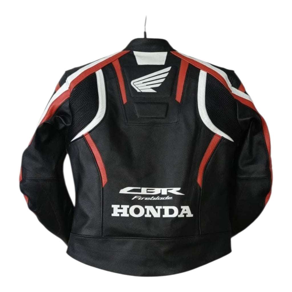 HONDA- Motorcycle Cowhide Leather Jacket