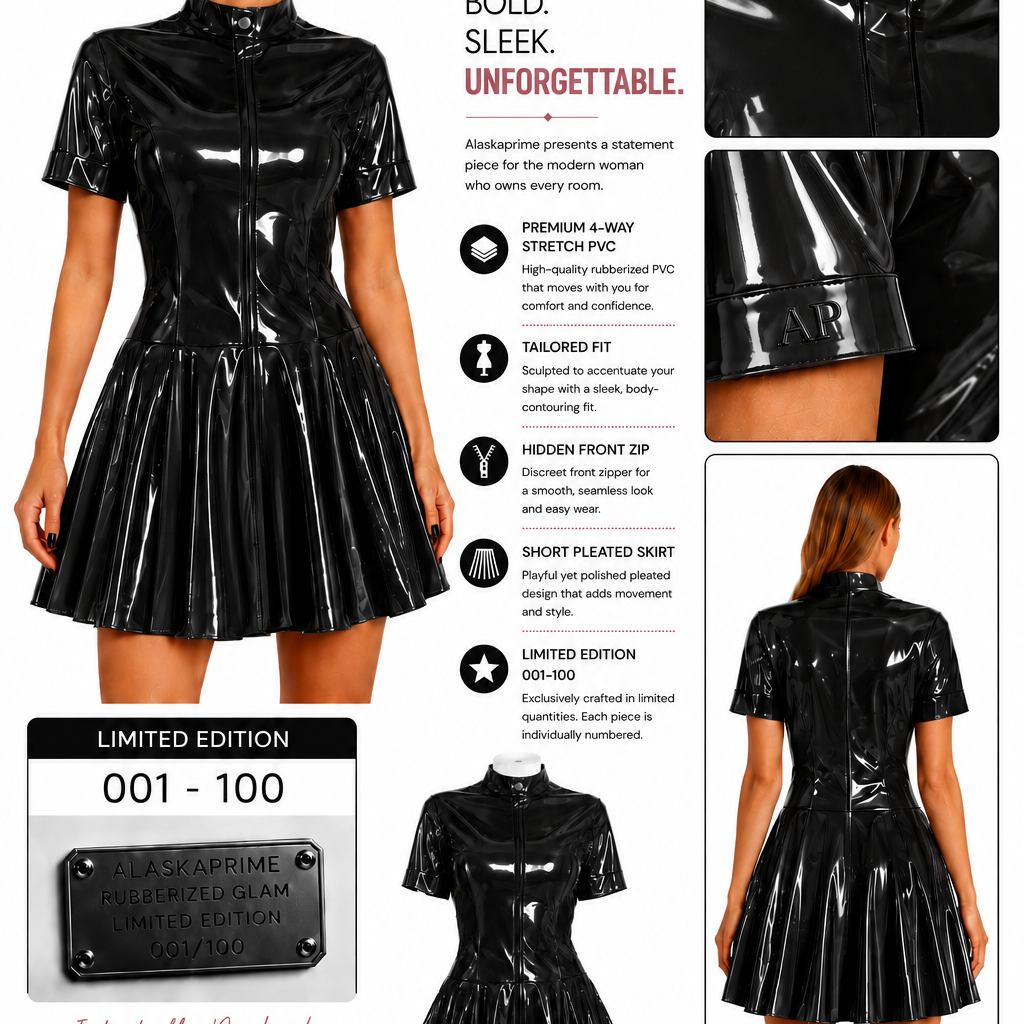 Stretchable - Hidden Zip Chelsea Dress - 👗