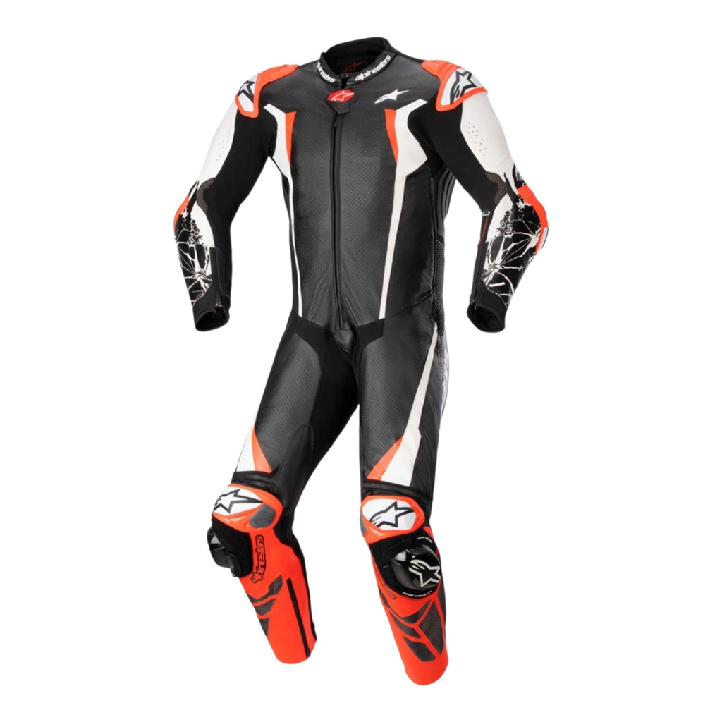 Cowhide Leather Motorcycle Racing Suits