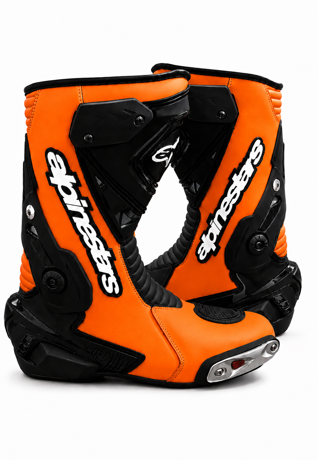 Motorcycle Leather Racing Boots
