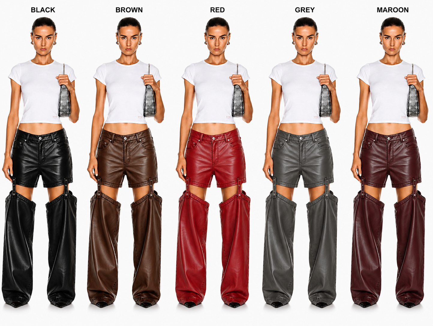Go4Me - Detachable Leather Bottoms for Women’s