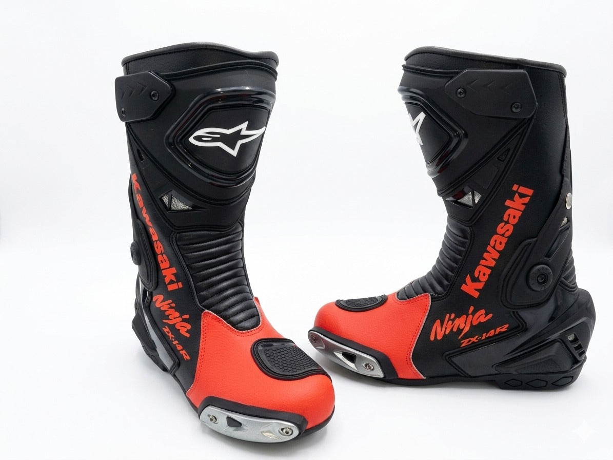 Motorcycle Leather Boots