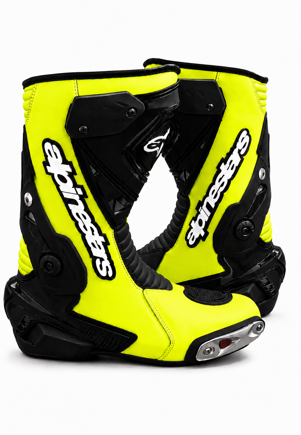 Motorcycle Leather Racing Boots