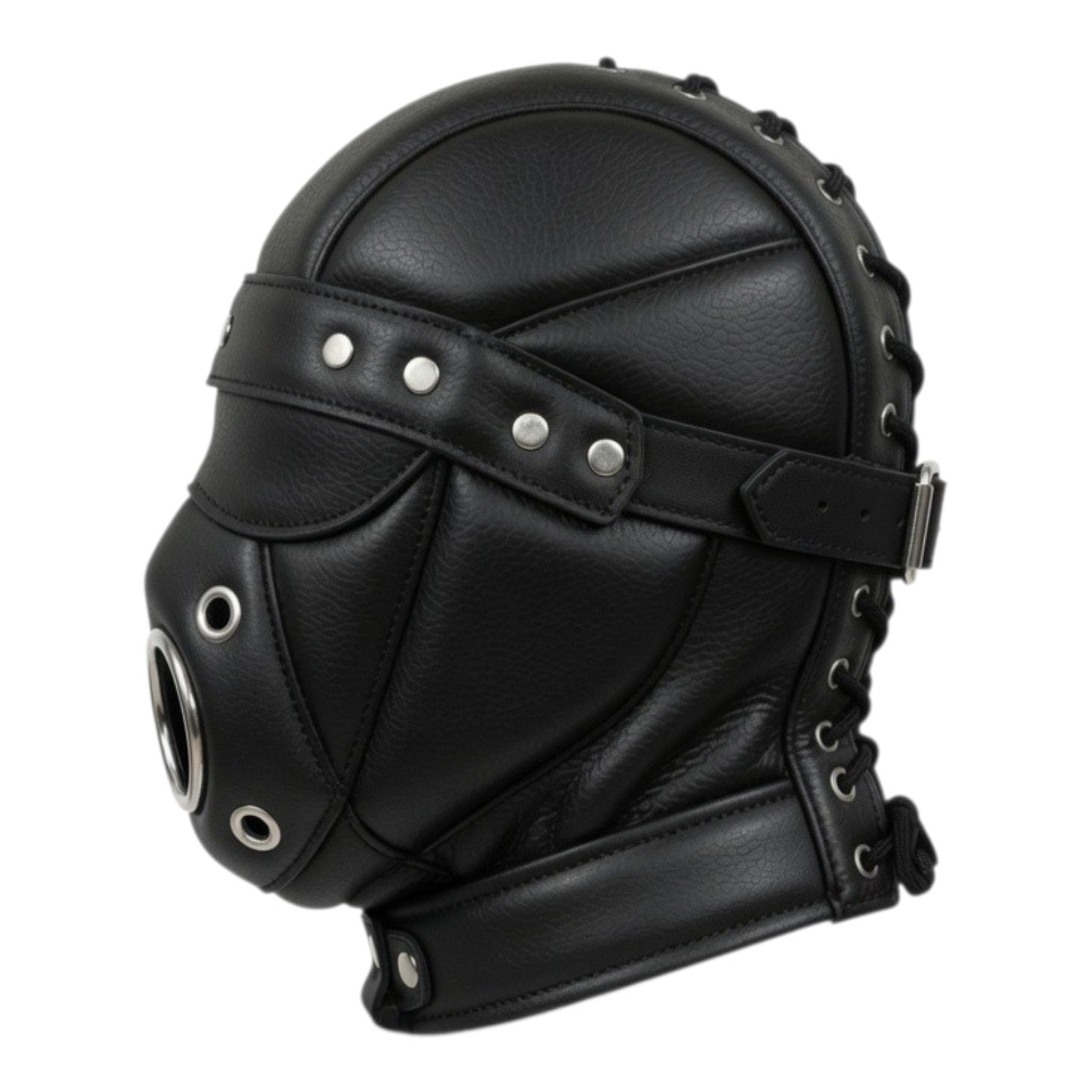 Handmade-Leather Face Mask with Premium Quality & Adjustable