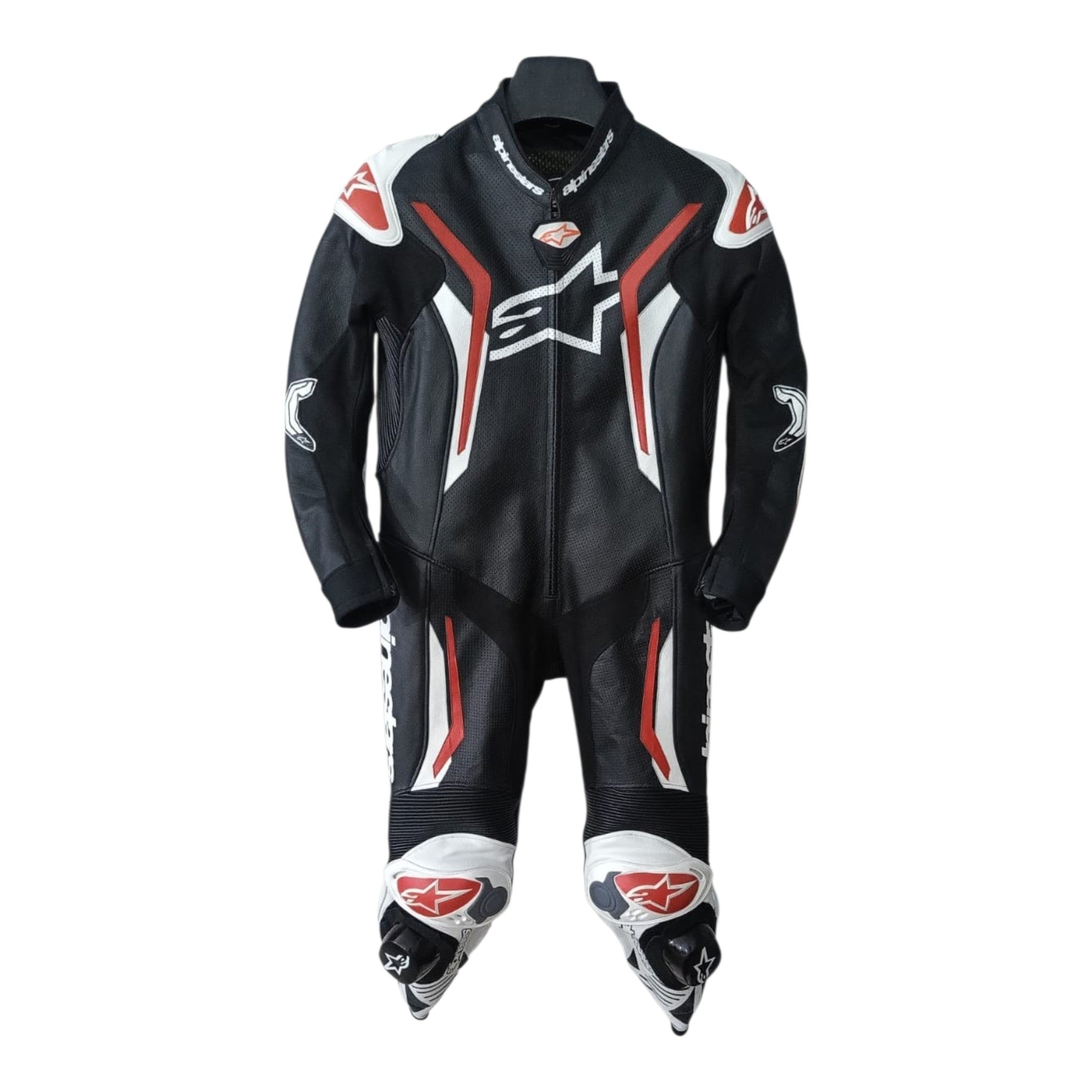 Cowhide Leather Motorcycle Racing Suits