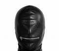 Premium Leather Face Mask with Zipper