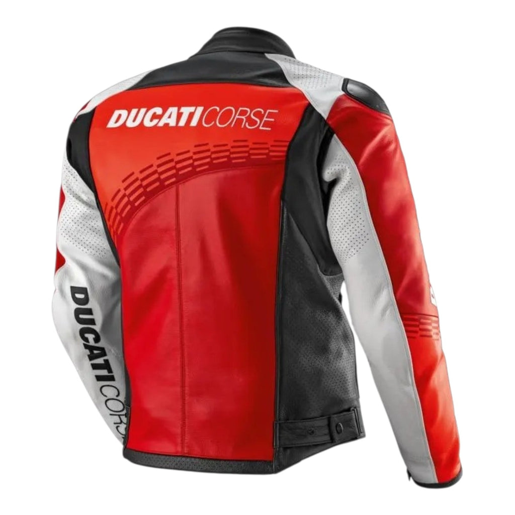 Ducati- Motorcycle Cowhide Leather Jacket