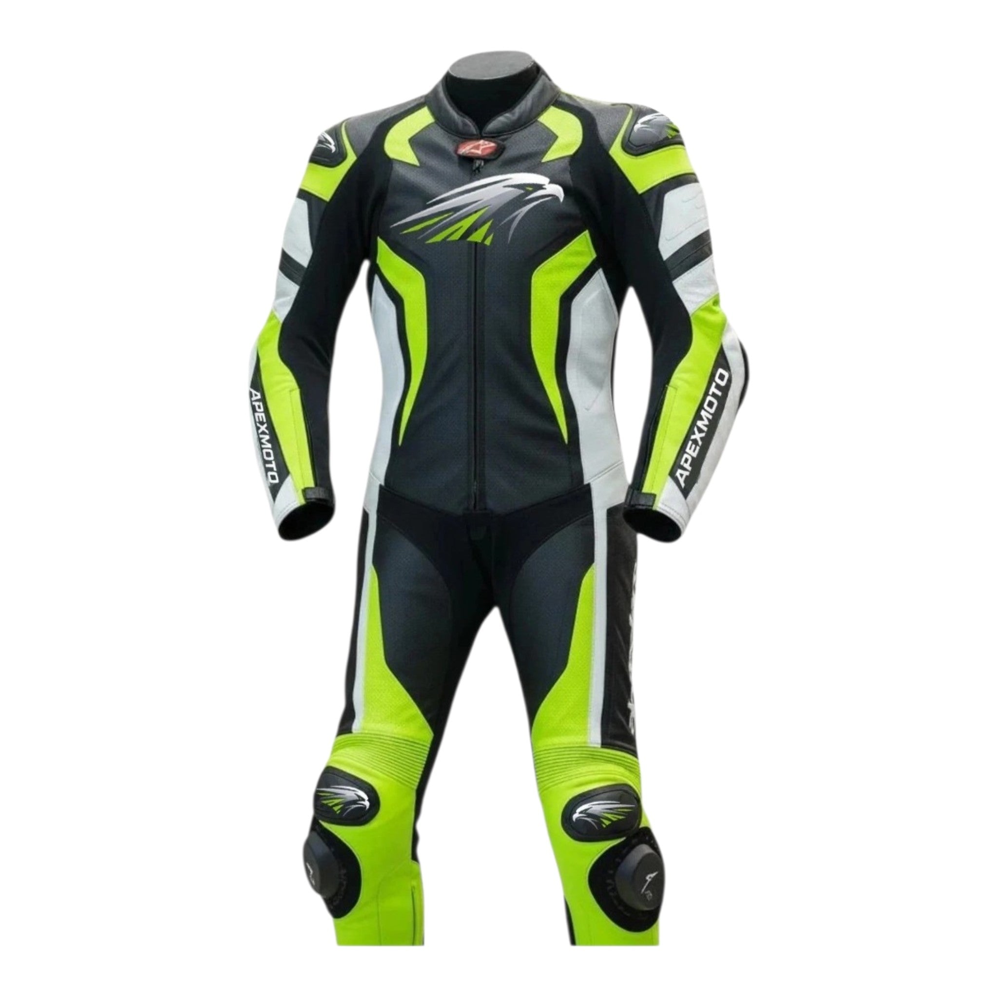Cowhide Leather Motorcycle Racing Suits